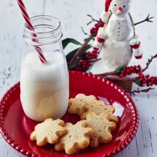 Snowman Butter Shortbread