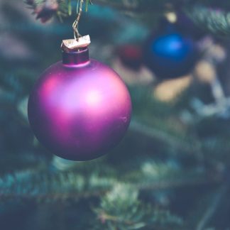 Velvet Violet Bauble